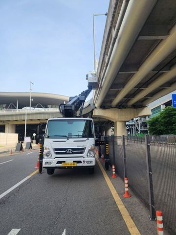 스카이차 면갈이 사진